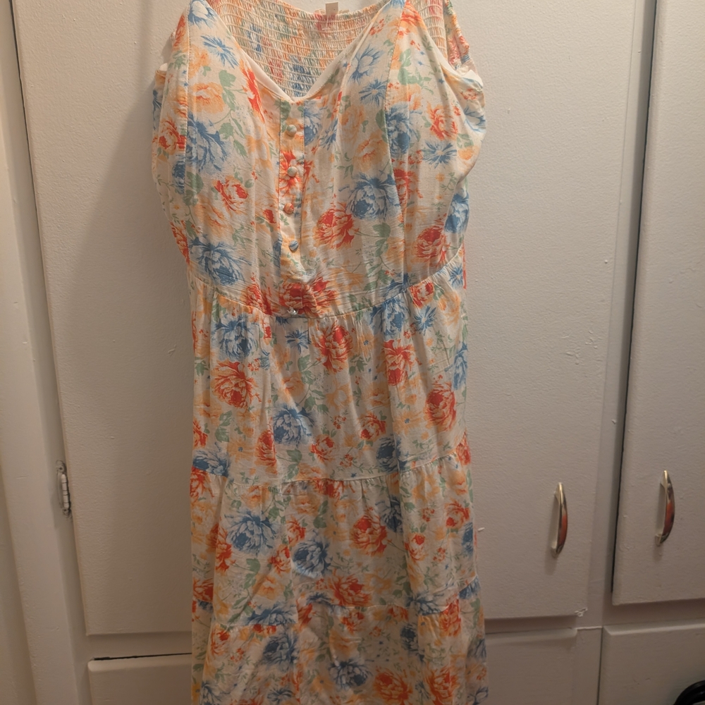 Floral Sleeveless Dress